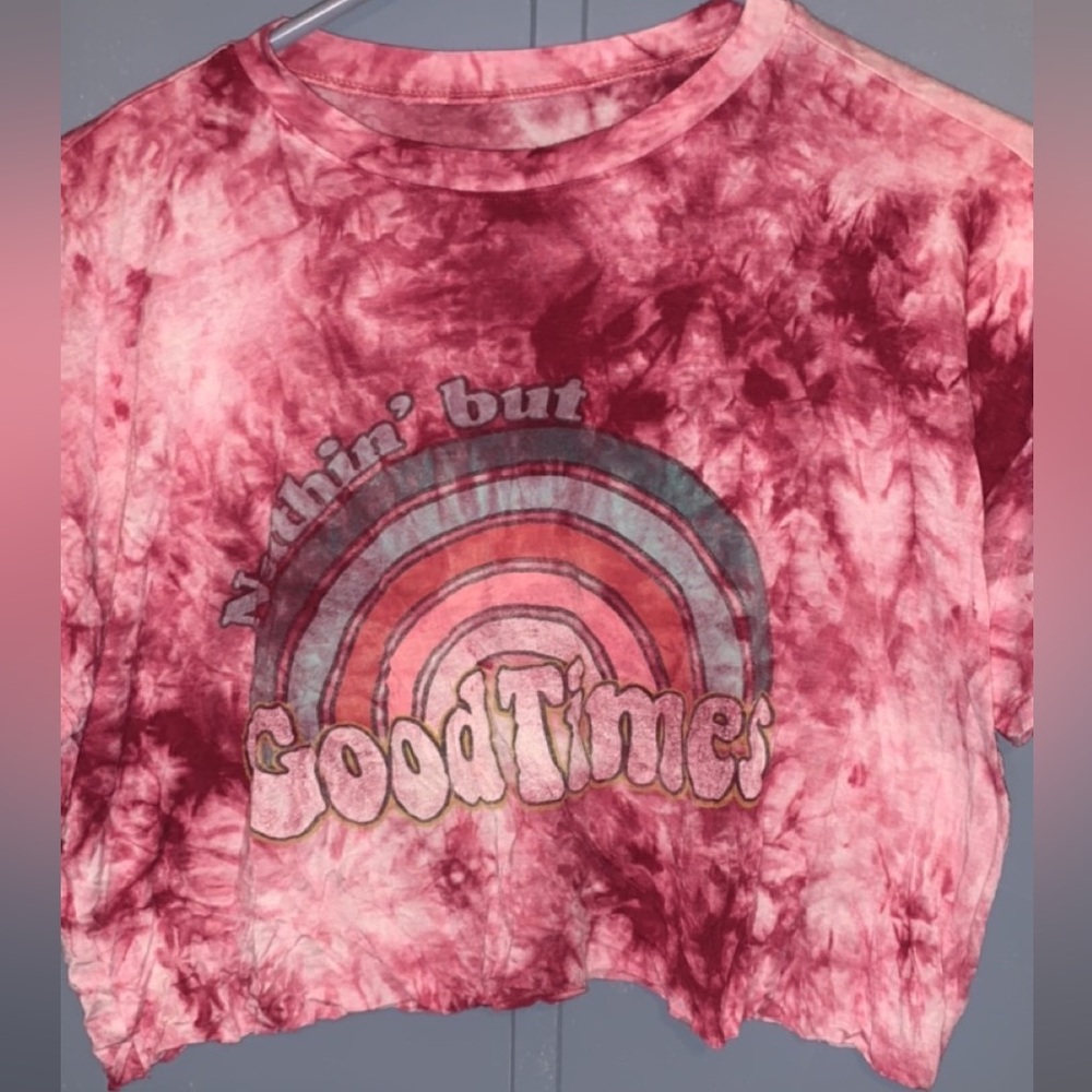 Tie dye crop top